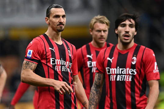Zlatan Ibrahimovic of Milan