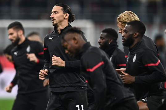Zlatan Ibrahimovic of Milan