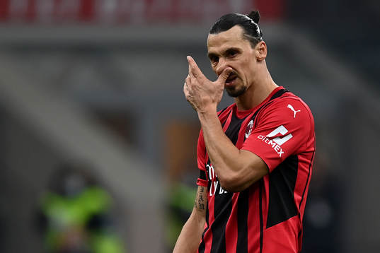 Zlatan Ibrahimovic of Milan