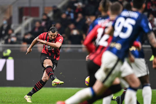 Zlatan Ibrahimovic of Milan