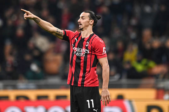Zlatan Ibrahimovic of Milan
