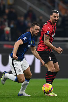 Zlatan Ibrahimovic of Milan
