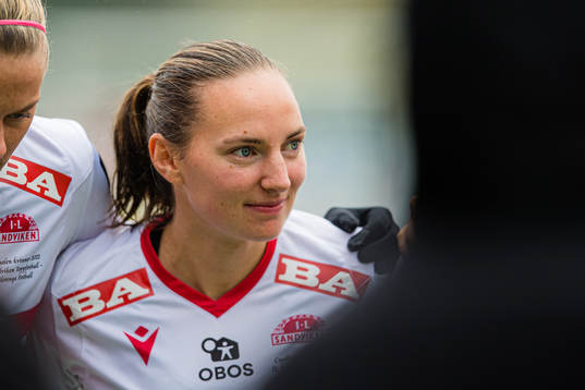 Marit Bratberg Lund of Sandviken the Toppserien football