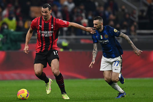 Zlatan Ibrahimovic of Milan