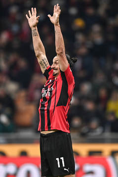 Zlatan Ibrahimovic of Milan