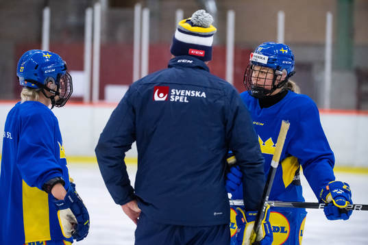 Sveriges Emma Nordin och Josefin Bouveng