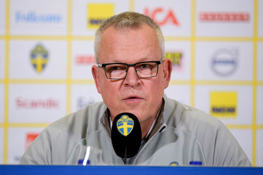 Head coach Janne Andersson of the Swedish national football