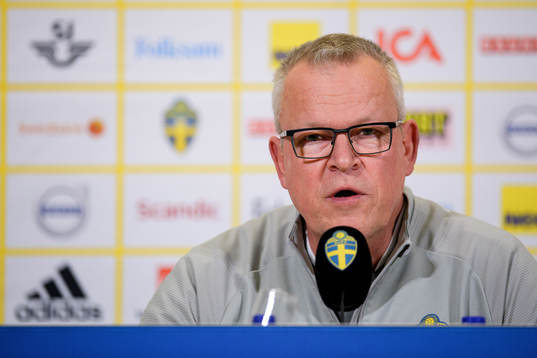 Head coach Janne Andersson of the Swedish national football