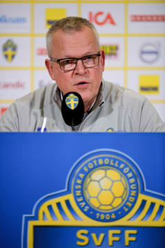 Head coach Janne Andersson of the Swedish national football