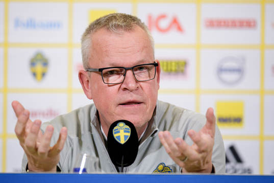 Head coach Janne Andersson of the Swedish national football