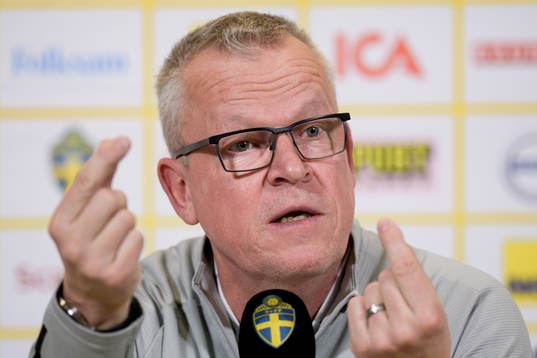 Head coach Janne Andersson of the Swedish national football