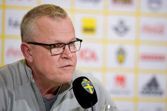 Head coach Janne Andersson of the Swedish national football