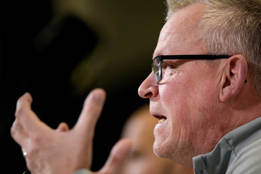 Head coach Janne Andersson of the Swedish national football
