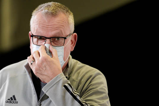Head coach Janne Andersson of the Swedish national football