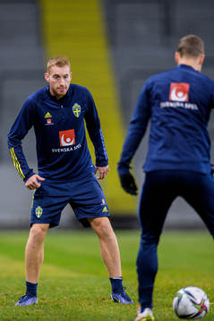 Dejan Kulusevski of the Swedish national football team