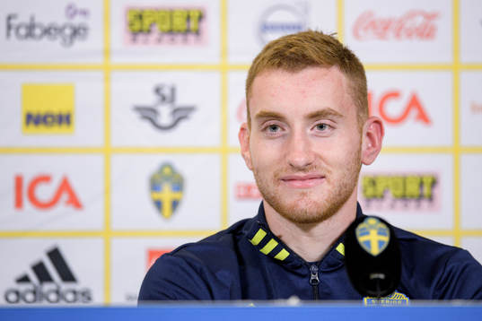 Dejan Kulusevski of the Swedish national football team