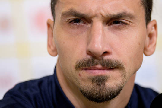 Zlatan Ibrahimovic of the Swedish national football team