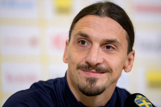 Zlatan Ibrahimovic of the Swedish national football team