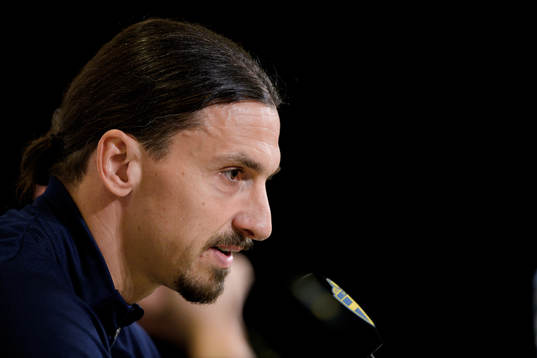 Zlatan Ibrahimovic of the Swedish national football team