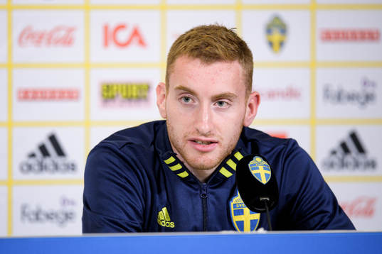 Dejan Kulusevski of the Swedish national football team