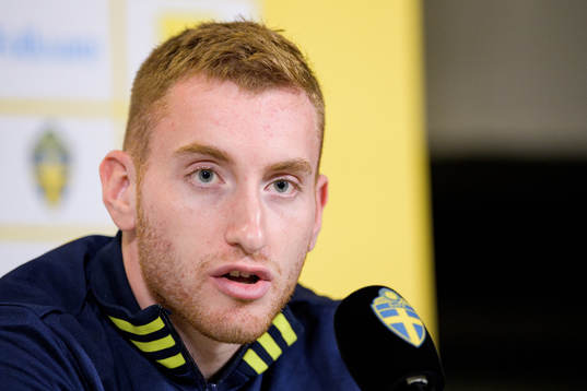 Dejan Kulusevski of the Swedish national football team