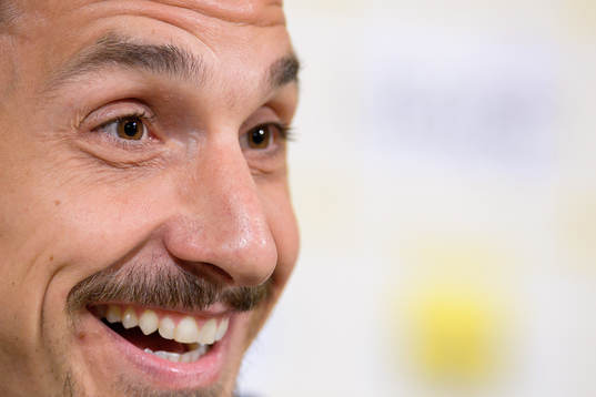 Zlatan Ibrahimovic of the Swedish national football team