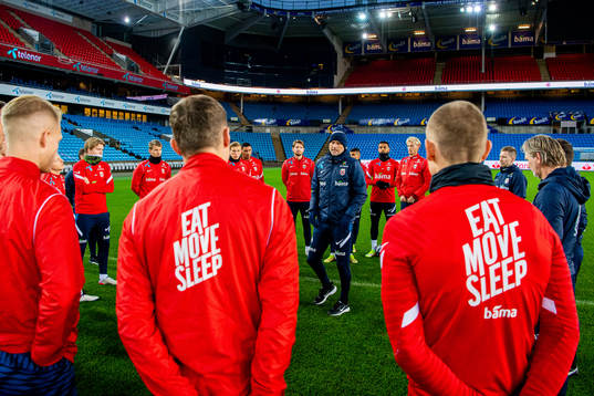 Ståle Solbakken, head coach of the Norwegian national