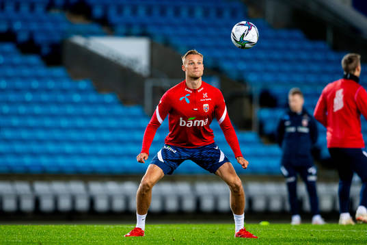 Stian Gregersen of the Norwegian national football team