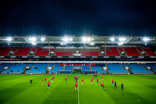 General view of Ullevaal Stadion