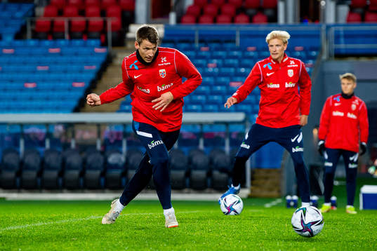 Thomas Lehne Olsen of the Norwegian national football team