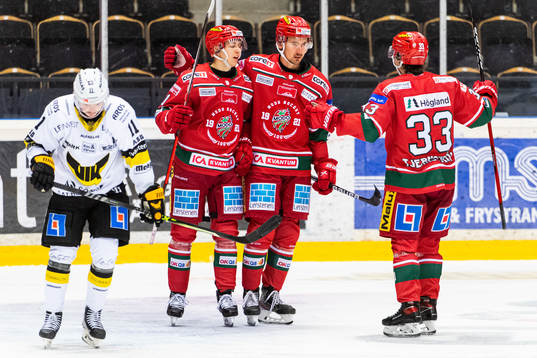 Västerås Anton Svensson deppar medan Modos Jeremias