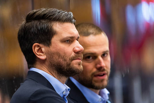 Västerås tränare Thomas Paananen och assisterande