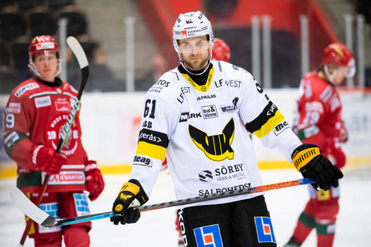 Västerås Daniel Gunnarsson deppar