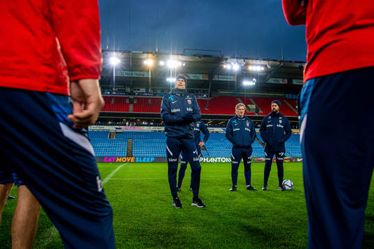 Ståle Solbakken, head coach of the Norwegian national