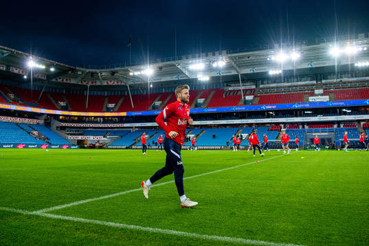 Fredrik Midtsjø of the Norwegian national football team