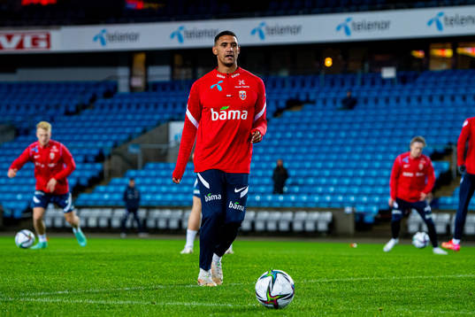 Ruben Gabrielsen of the Norwegian national football team