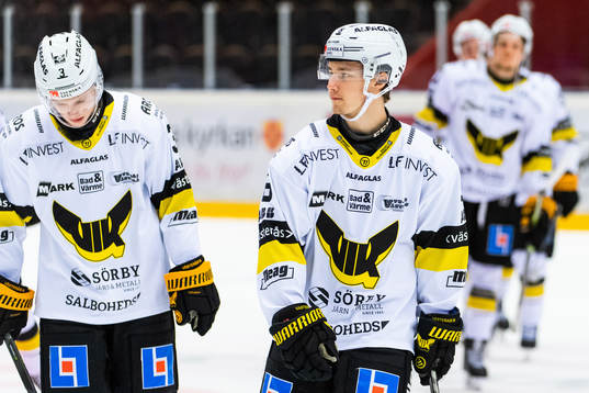 Västerås Ludvig Östman och Alexander Dahlberg deppar