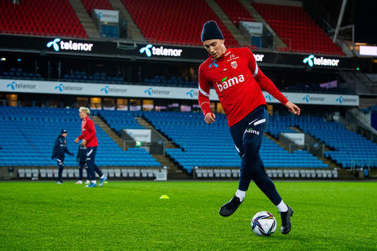 Kristian Thorstvedt of the Norwegian national football team