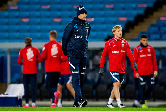 Ståle Solbakken, head coach of the Norwegian national
