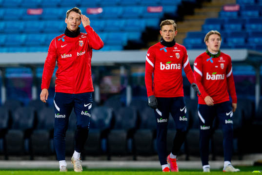 Thomas Lehne Olsen of the Norwegian national football team