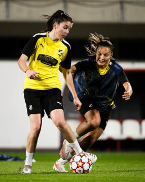 Anna Julia Csiki and Johanna Rytting Kaneryd of Häcken