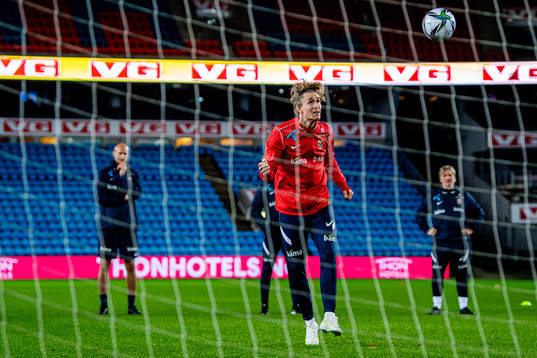 Ola Solbakken of the Norwegian national football team