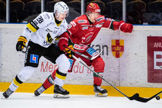 Västerås Lukas Zetterberg och Modos Mikkel Aagaard