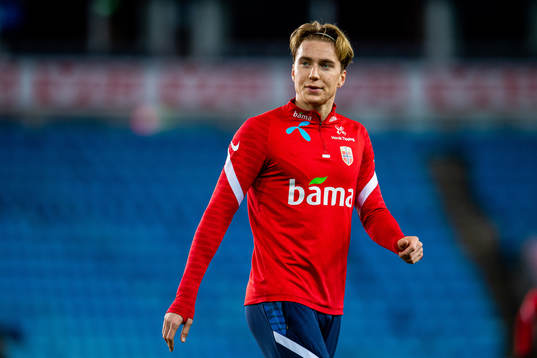 Kristian Thorstvedt of the Norwegian national football team