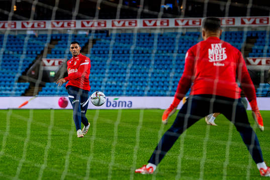 Ruben Gabrielsen of the Norwegian national football team