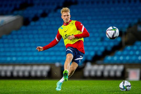 Andreas Hanche-Olsen of the Norwegian national football team