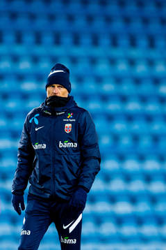 Ståle Solbakken, head coach of the Norwegian national