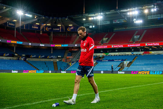 Fredrik Aursnes of the Norwegian national football team