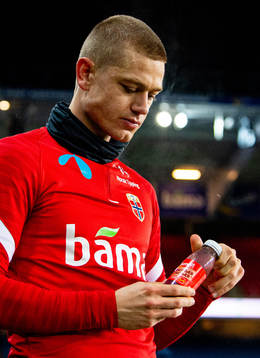 Julian Ryerson of the Norwegian national football team