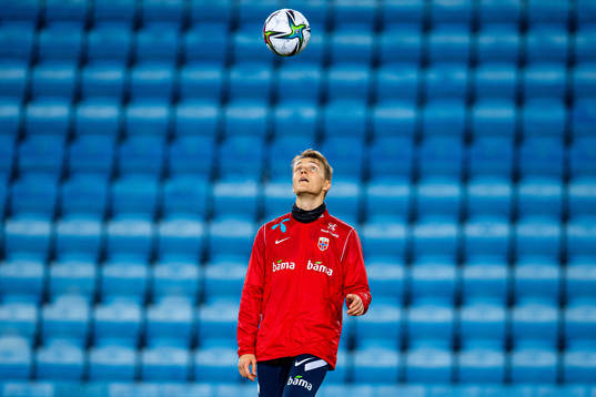 Martin Ødegaard of the Norwegian national football team